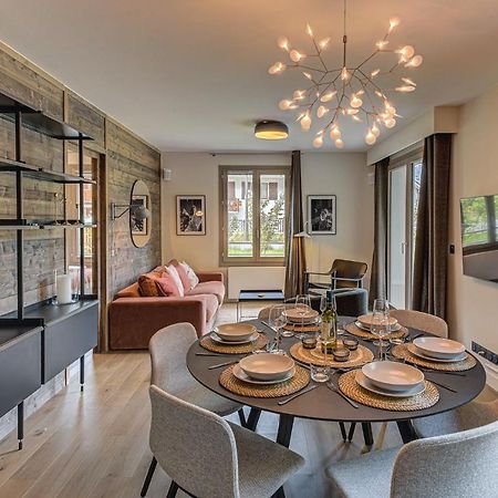 White Pearl A05 Modern Apartment Chamonix Alpes Travel Sleeps 4 To 6 Eksteriør billede