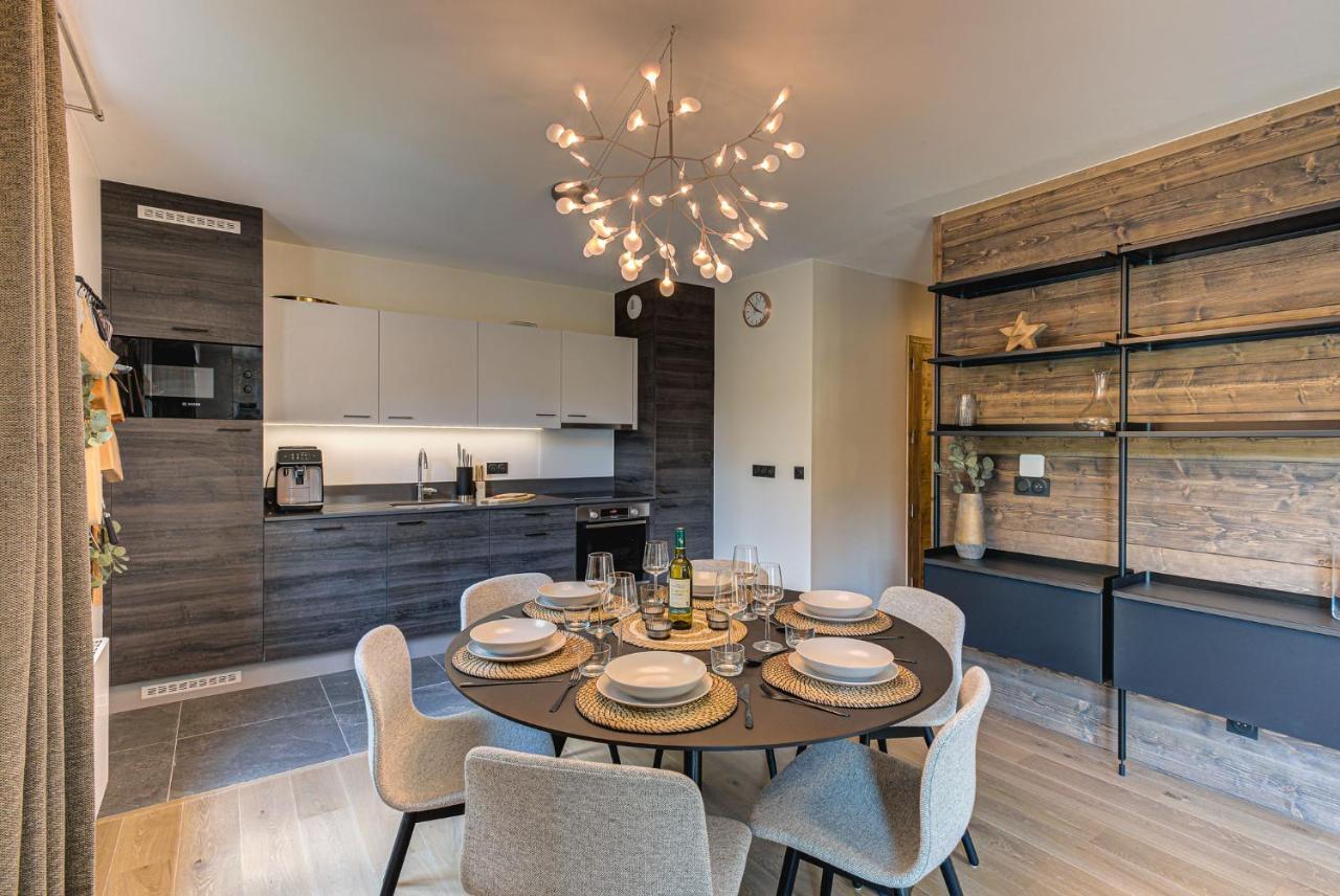 White Pearl A05 Modern Apartment Chamonix Alpes Travel Sleeps 4 To 6 Eksteriør billede