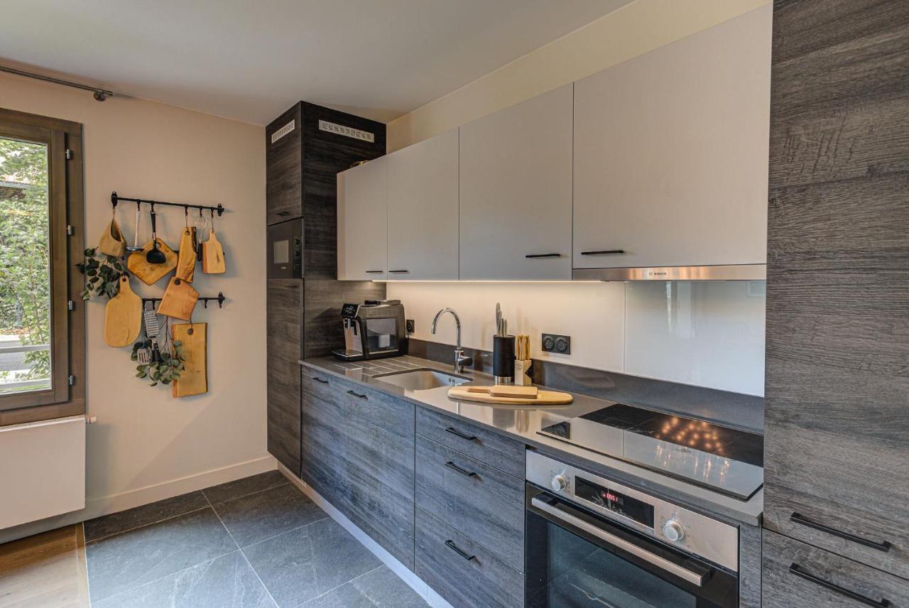 White Pearl A05 Modern Apartment Chamonix Alpes Travel Sleeps 4 To 6 Eksteriør billede