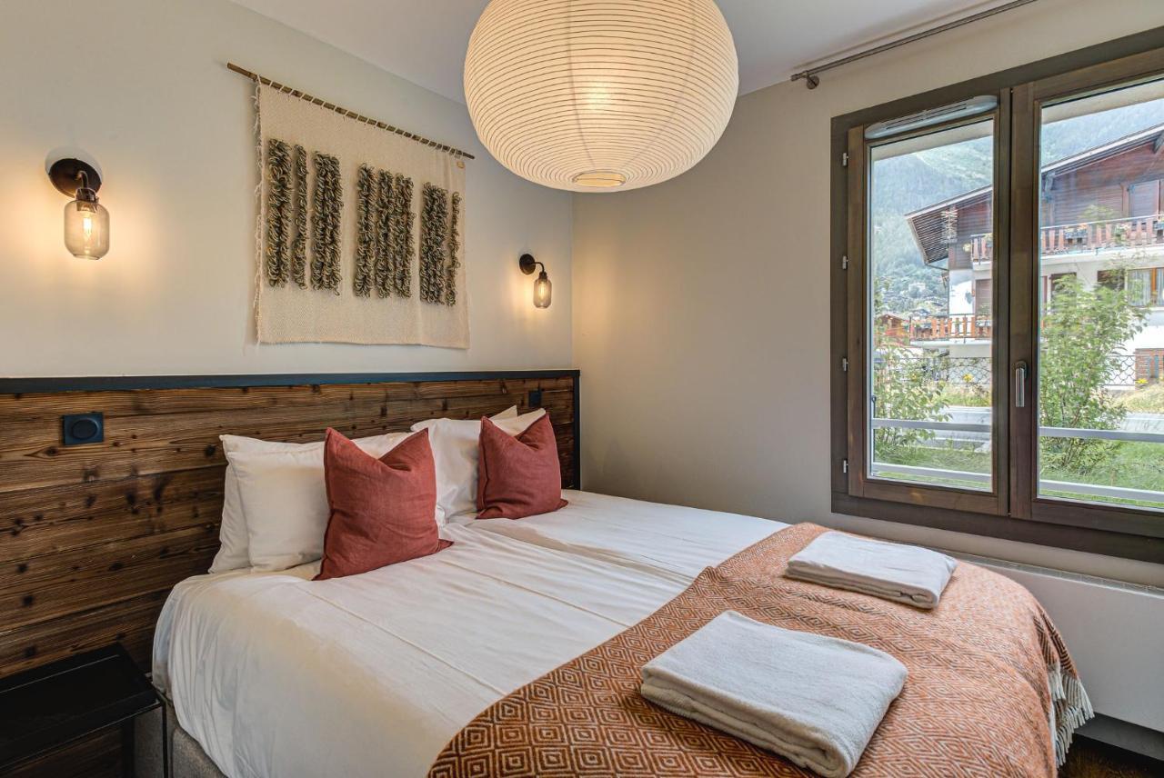 White Pearl A05 Modern Apartment Chamonix Alpes Travel Sleeps 4 To 6 Eksteriør billede