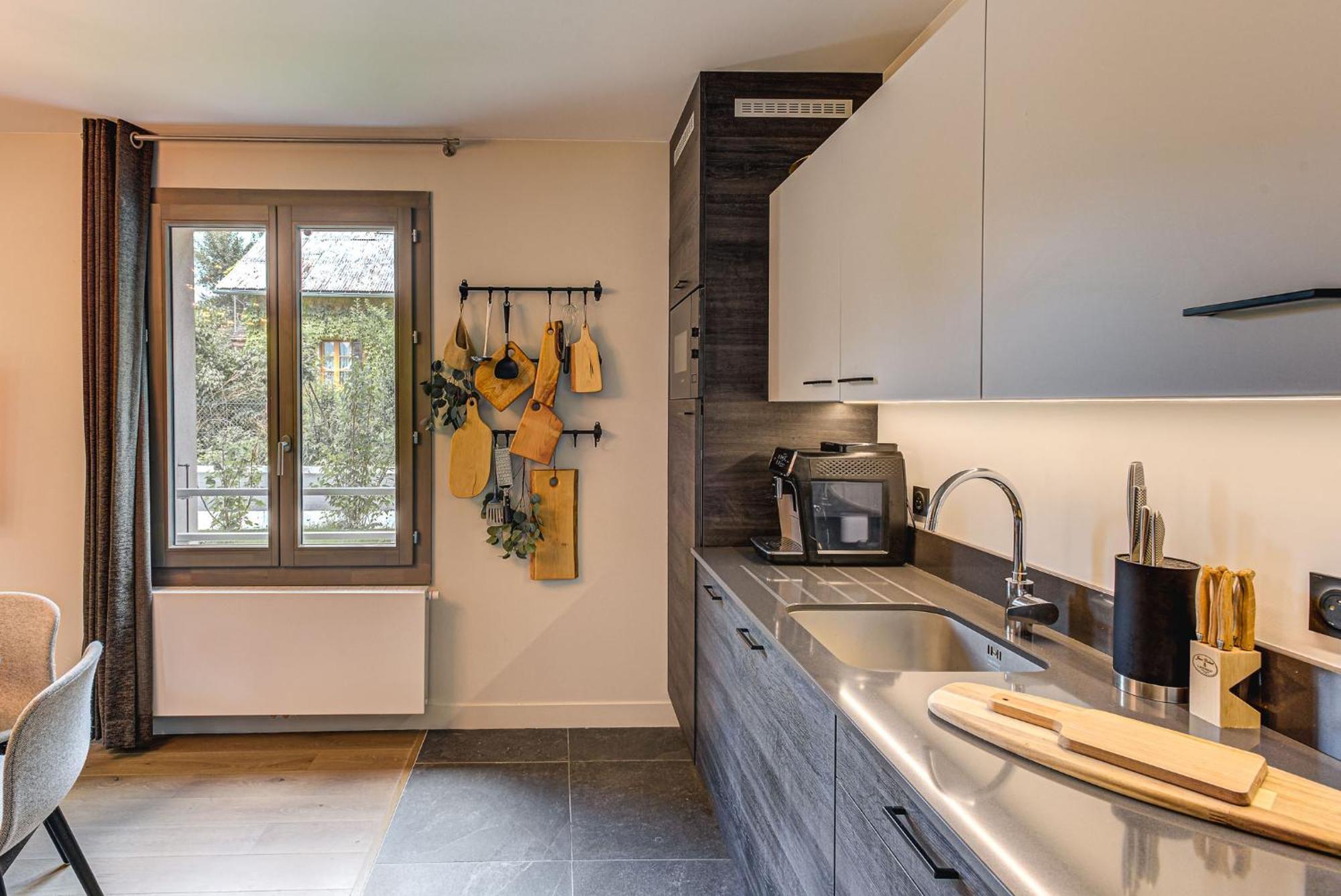 White Pearl A05 Modern Apartment Chamonix Alpes Travel Sleeps 4 To 6 Eksteriør billede